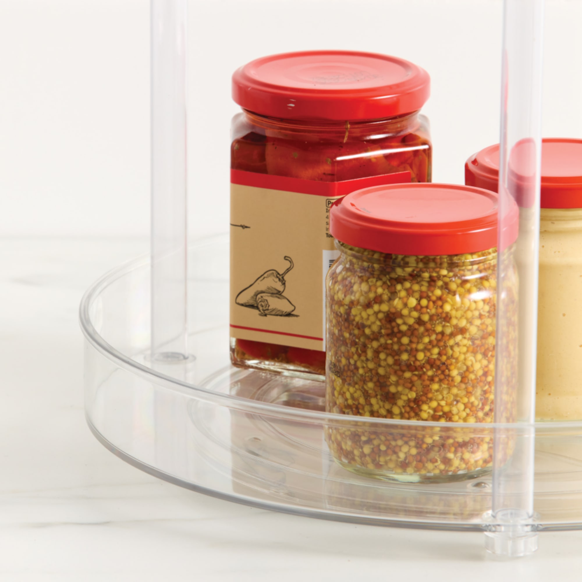 Kitchen Pro Clear 2 Tier Turntable 27cm Kitchen Warehouse™